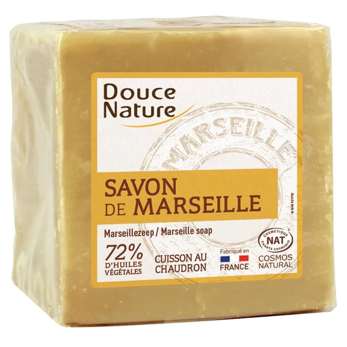 Douce Nature aito vaalea Marseille saippua, 300 g