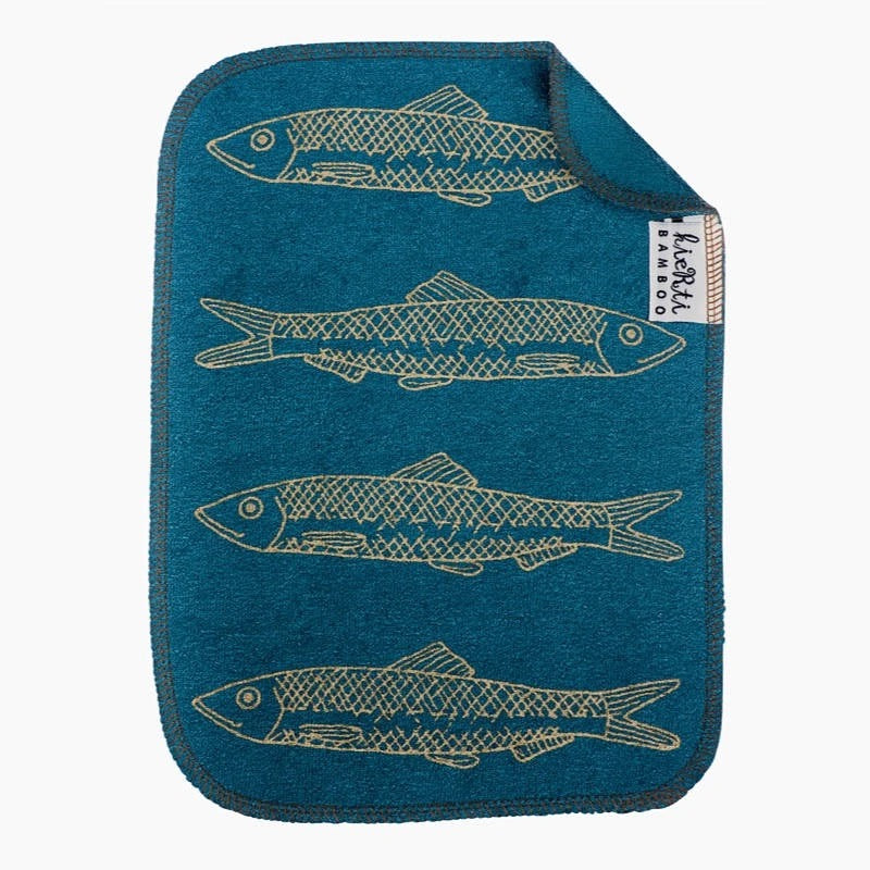 Bambuinen tiskirätti "Silakka" Kulta