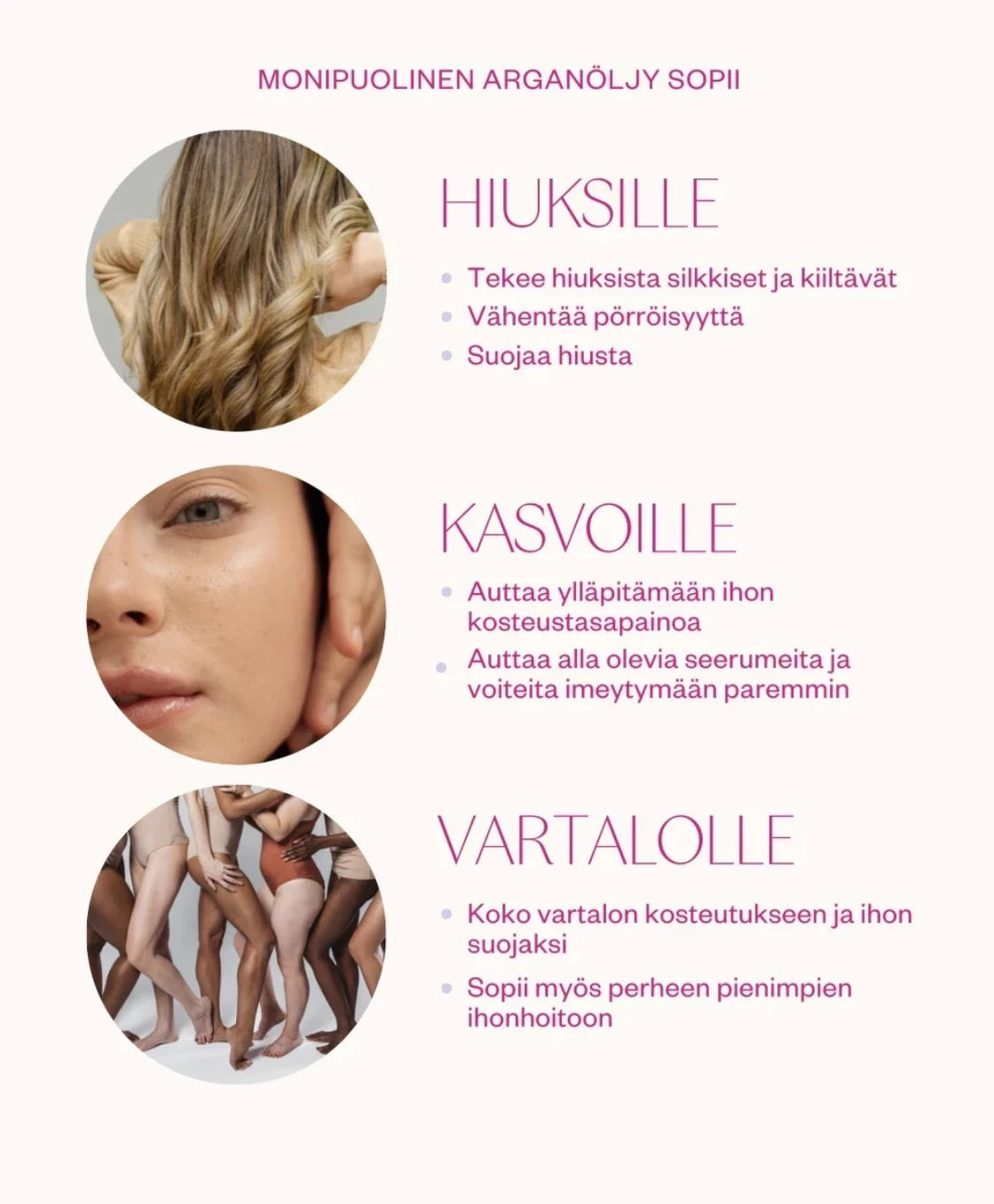 Organic Argan Oil, Monitoimiöljy 100 ml