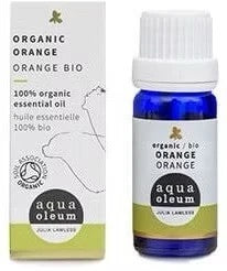 Eteerinen luomu appelsiiniöljy 10 ml, Aqua Oleum