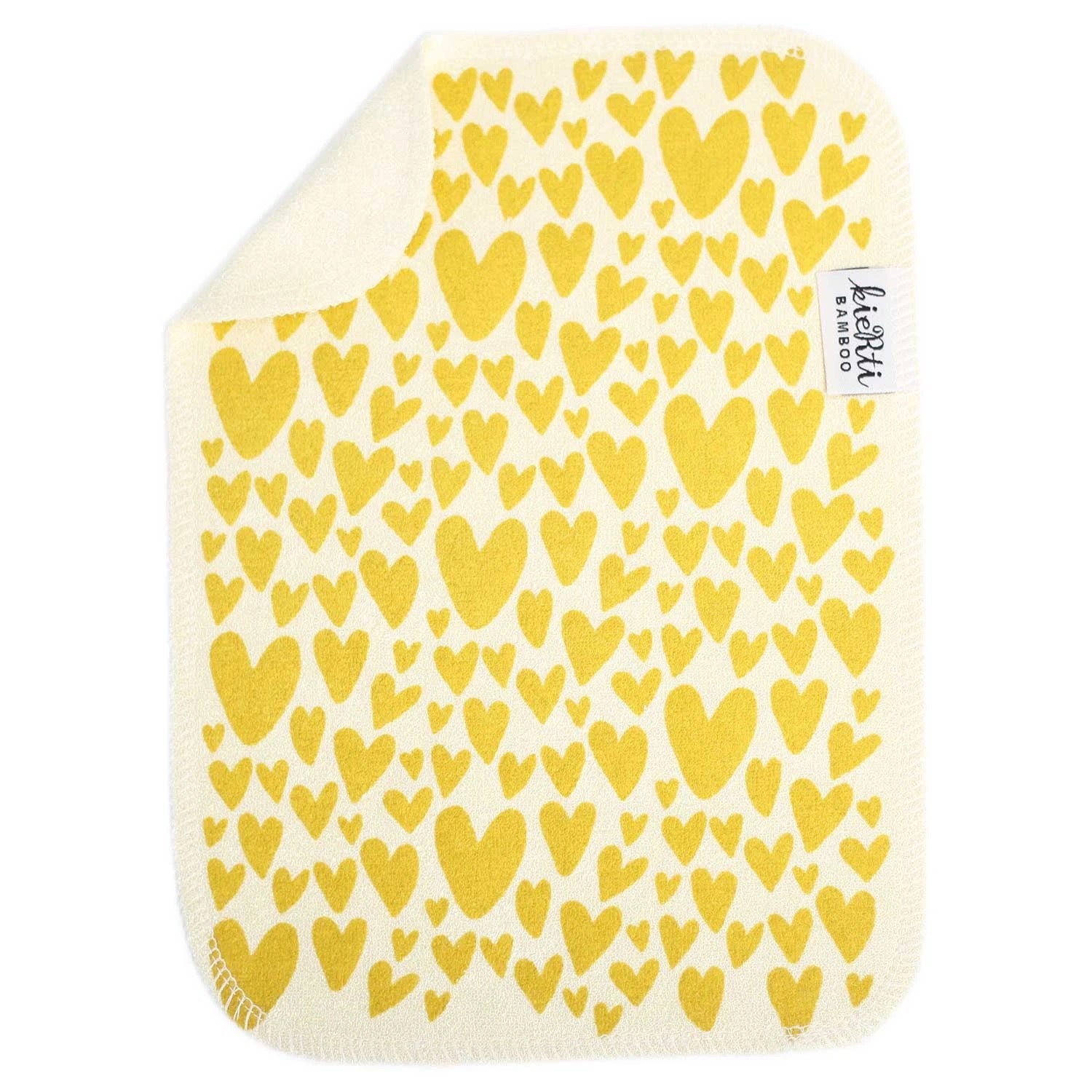 Bambuinen tiskirätti "Hertta" Sitruuna