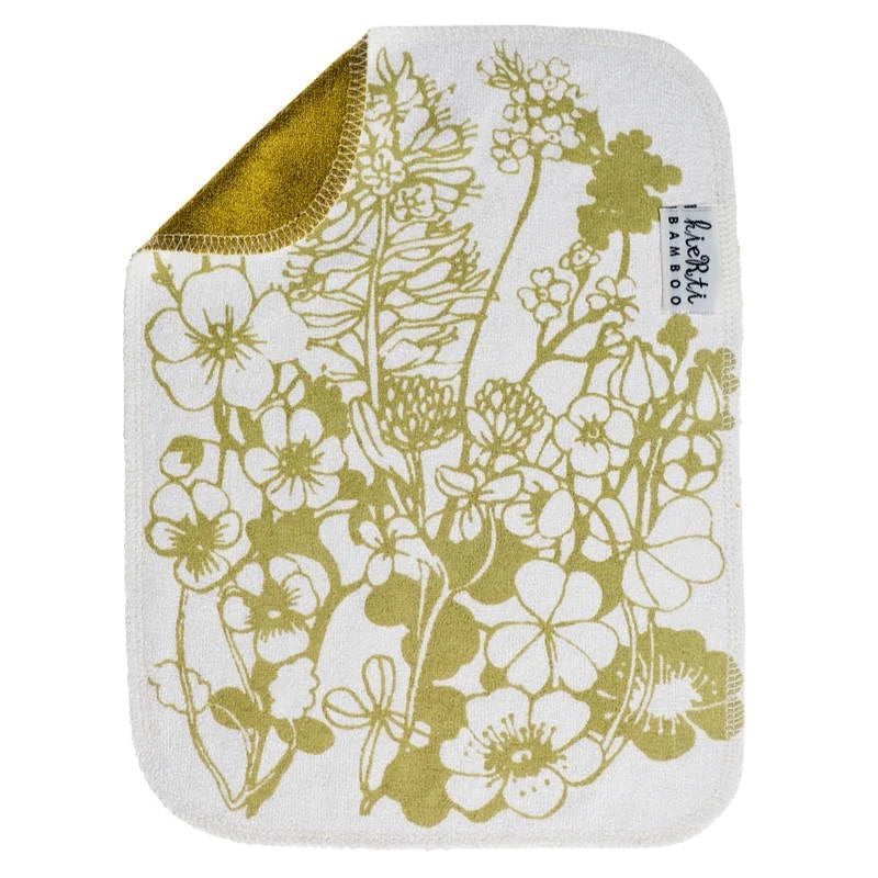 Bambuinen tiskirätti "Keto" Kellanvihreä