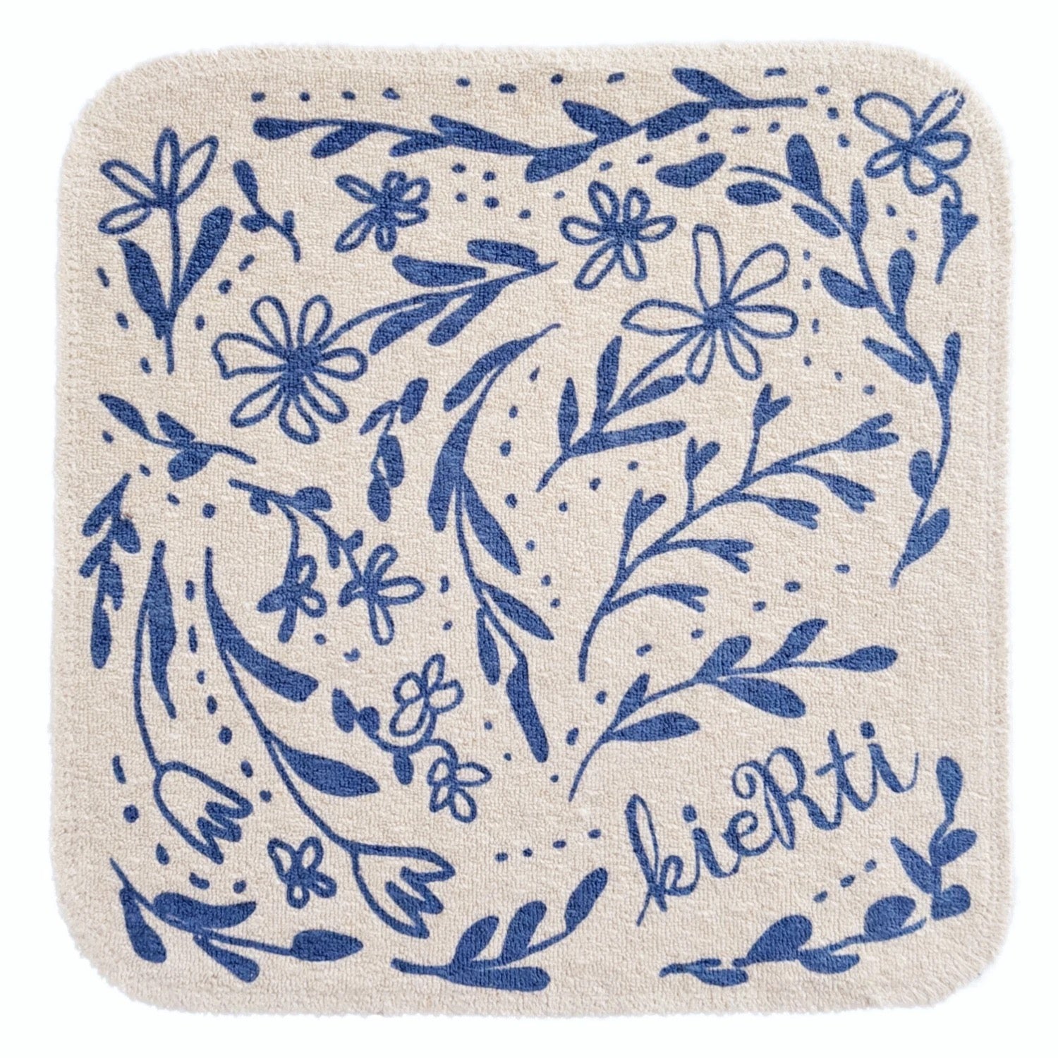 Hamppuinen tiskirätti "Niitty"