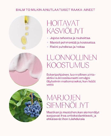 Balm to Milk cleanser, Puhdistusvoide 120 ml