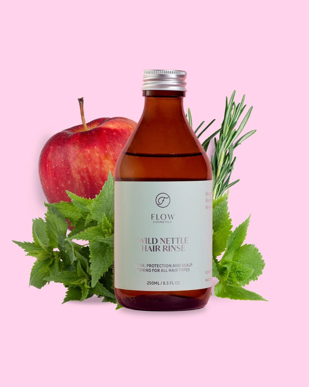 Wild Nettle Hair Rinse, Hoitohuuhde hiuksille ja hiuspohjalle 250 ml