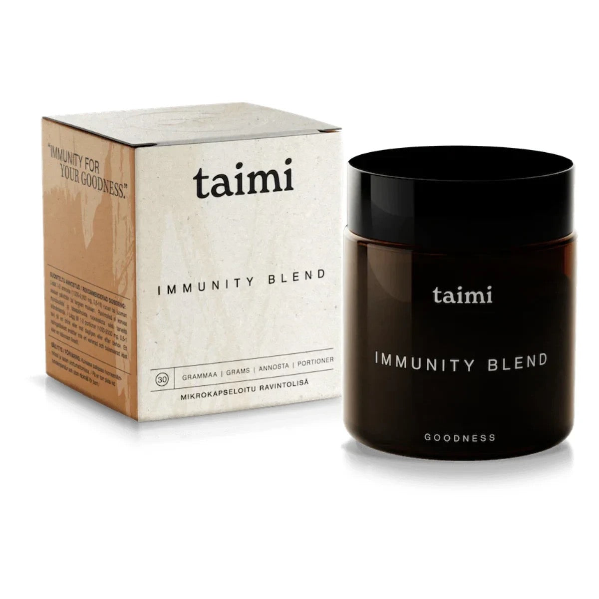Taimi Immunity Blend ravintolisä 30g