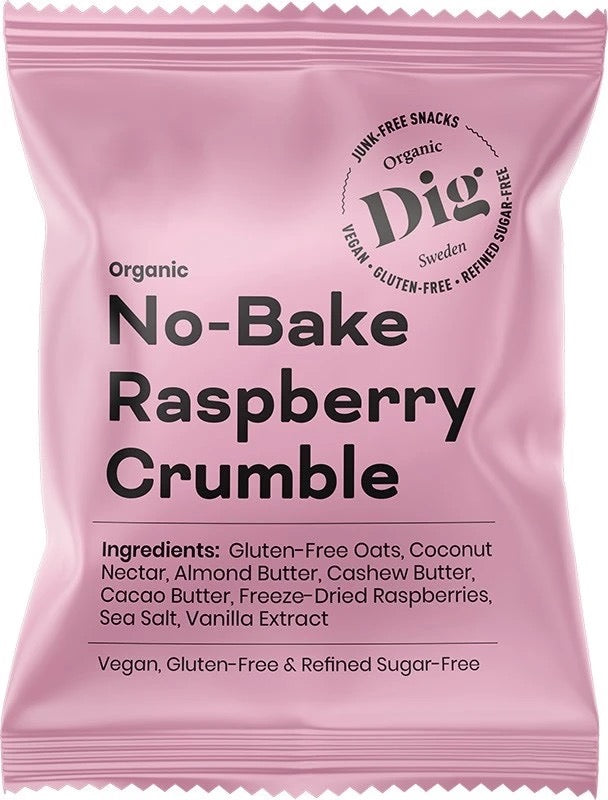 Vadelmacrumble 35 g Dig