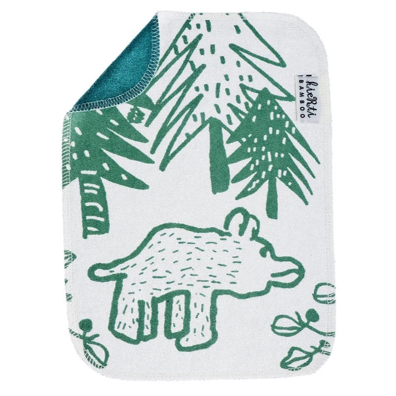 Bambuinen tiskirätti "Mesikämmen" Vihreä